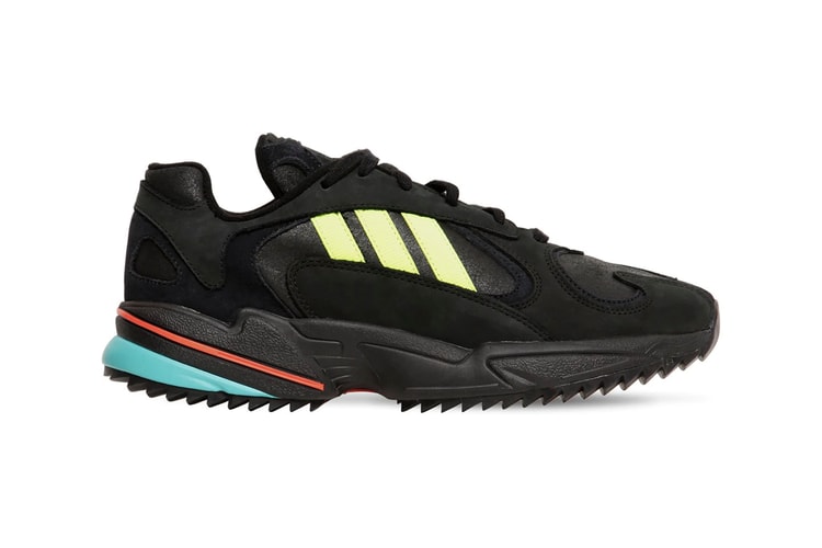 adidas Originals Unveils Trail-Tackling Yung-1 in "Core Black/Solar Yellow"