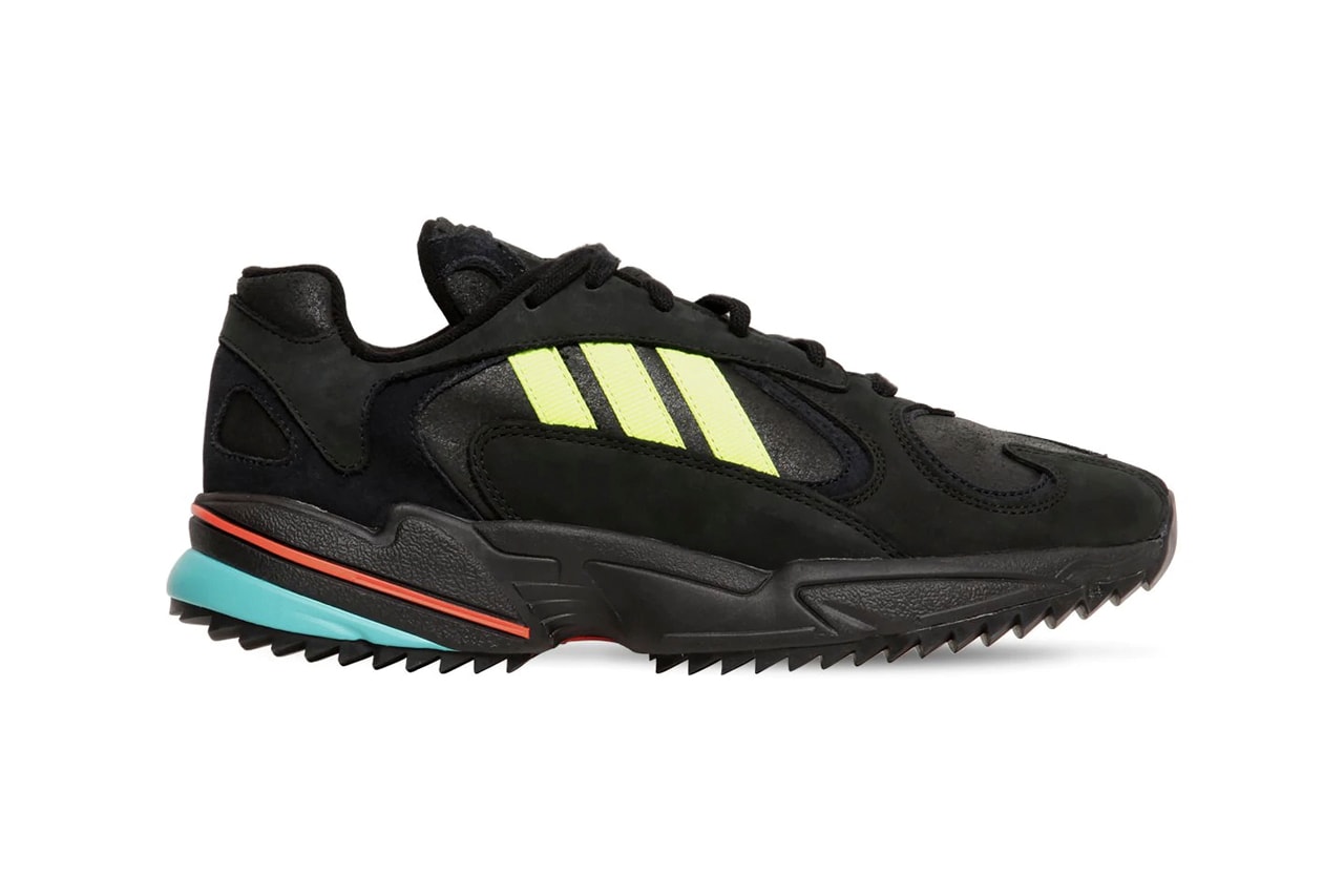 adidas Originals Yung-1 Trail First Look & Release Information Fall Winter 2019 Footwear Tactical Kicks Three Stripes Weather "Core Black/Solar Yellow" Torsion Sole Unit 
