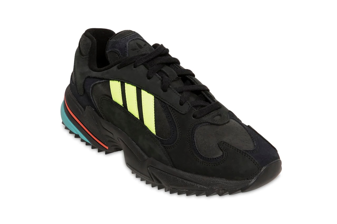adidas Originals Yung-1 Trail First Look & Release Information Fall Winter 2019 Footwear Tactical Kicks Three Stripes Weather "Core Black/Solar Yellow" Torsion Sole Unit 