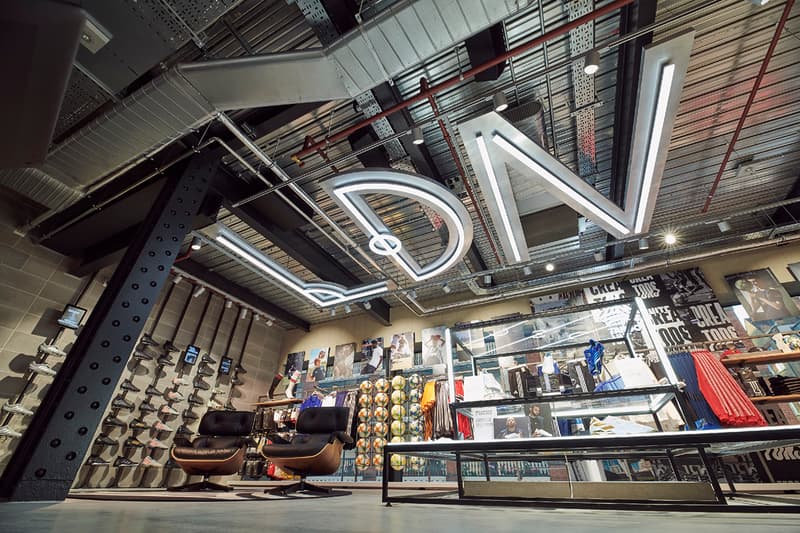 adidas Oxford Street London Flagship Store Re-Opening First Look Inside Football Focus Three Stripes Messi 15th anniversary boot installation digitally enhanced retail experience Manchester United Arsenal 