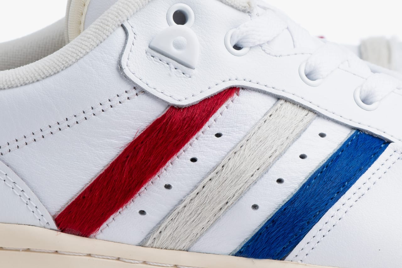 adidas Rivalry Low White Red Blue 
