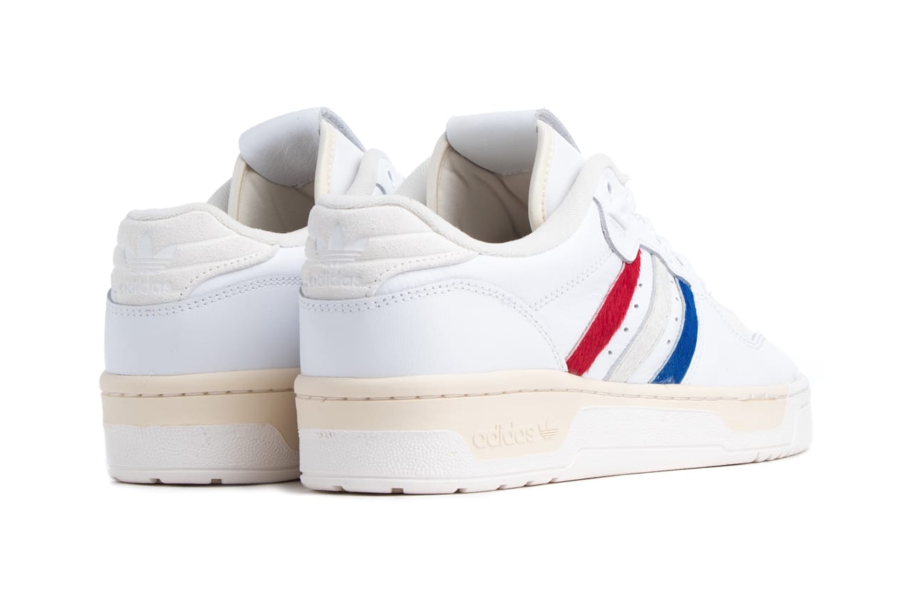 adidas rivalry low white red blue