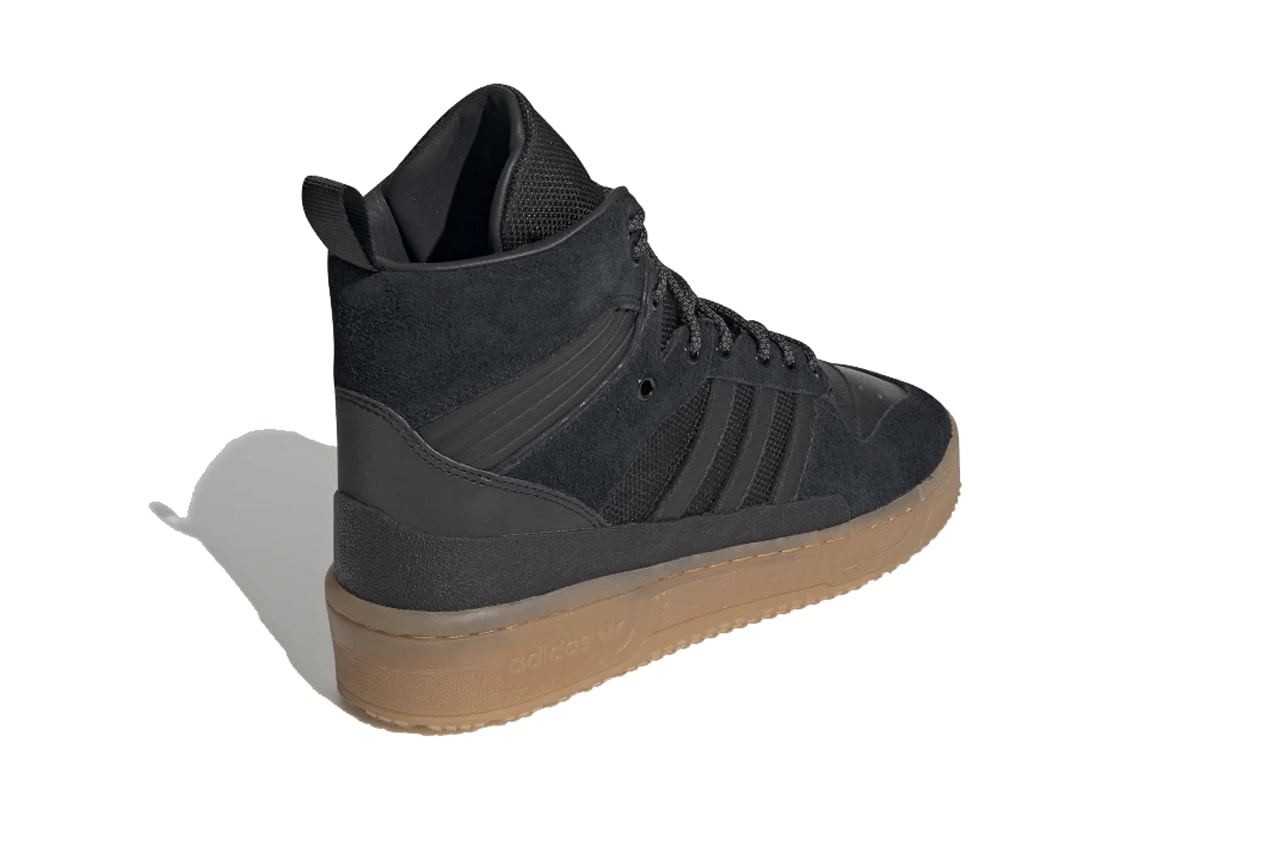 adidas winterized rivalry tr shoes nubuck black sneaker mens winter boot 