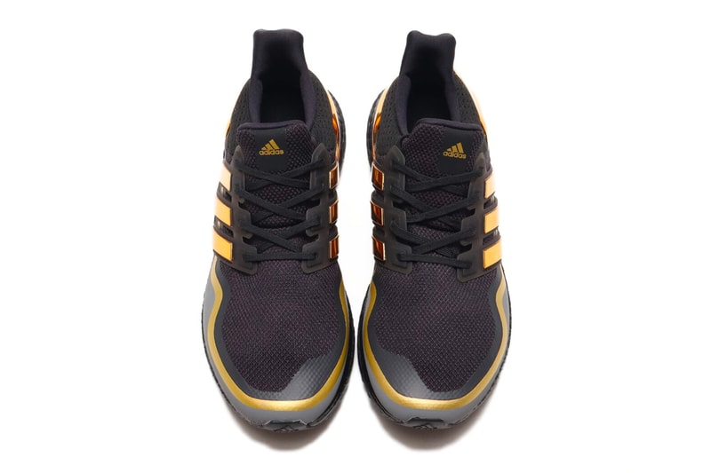 adidas UltraBOOST goldmet metallic gold black continental fall winter 2019 running shoes eg8102