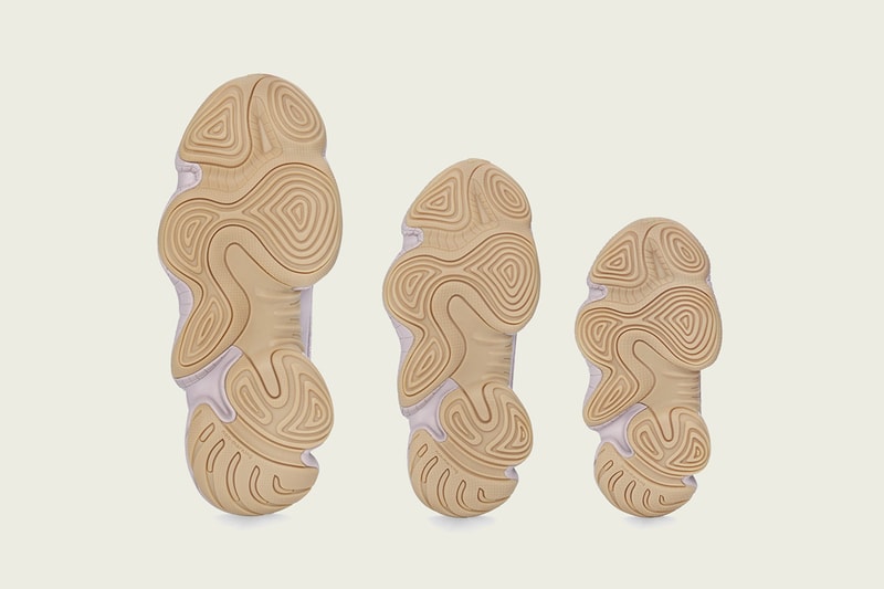 adidas YEEZY 500 "Soft Vision" First Look fw2656 kanye west sneakers collaborations release date info photos pink tan gum