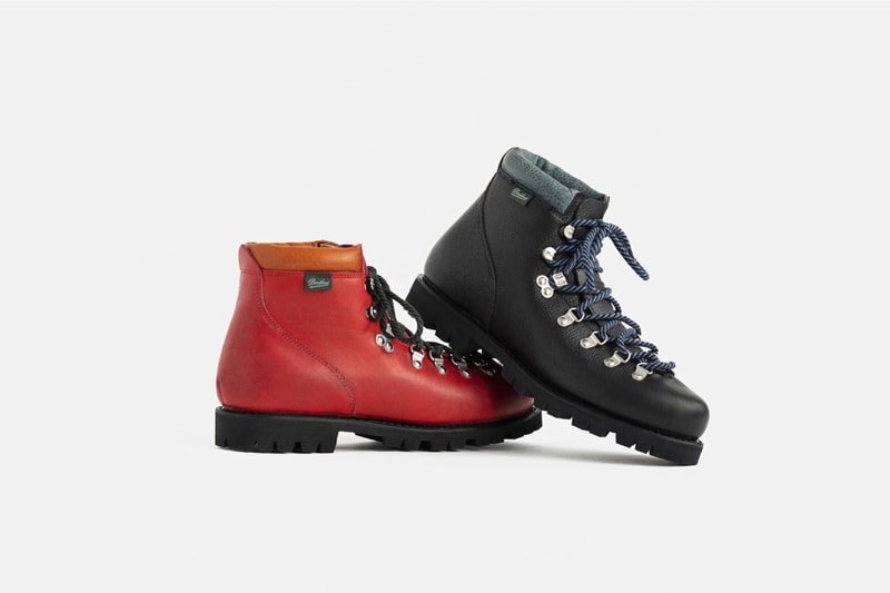 Aimé Leon Dore Paraboot Avoriaz Boot Red Black Leather Calfskin 