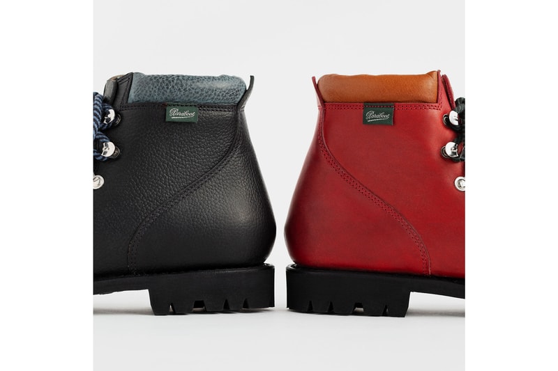 Aimé Leon Dore Paraboot Avoriaz Boot Red Black Leather Calfskin 