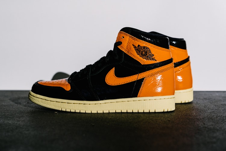 A Closer Look at the Air Jordan 1 Retro High OG "Black/Orange" (UPDATE)