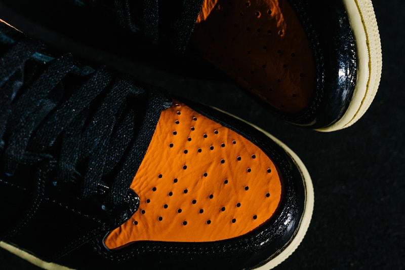 Air Jordan 1 Retro High OG Black/Orange Official Look