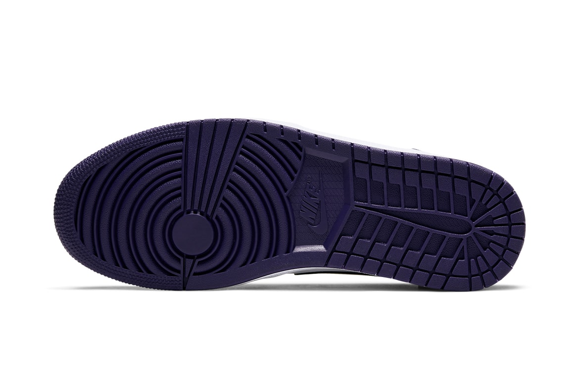 Air Jordan 1 Low Court Purple Release Date 125 Hypebeast