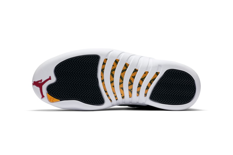 air jordan 12 reverse taxi black white red gold 130690 017 release date info photos
