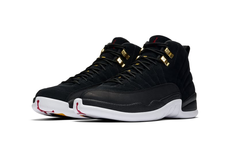 red white and gold jordan 12 release date