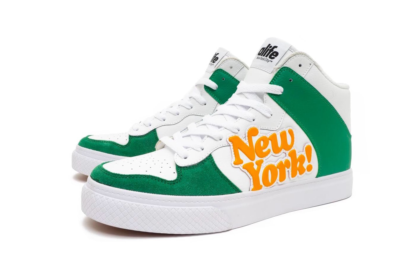 Alife Everybody Hi “NY!” Release Info sneakers footwear green white orange