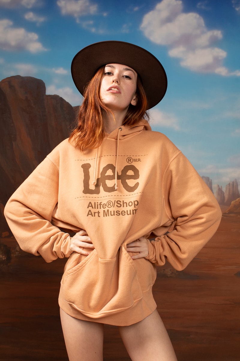 Alife Lee Anniversary Capsule Collection Jeans Jackets Denim T-shirt Hoodie Fall 2019 Corduroy Selvedge Buddy Lee Brown Blue White Black 