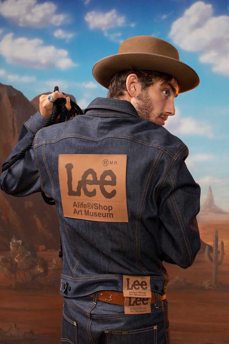 Alife Lee Anniversary Capsule Collection Jeans Jackets Denim T-shirt Hoodie Fall 2019 Corduroy Selvedge Buddy Lee Brown Blue White Black 