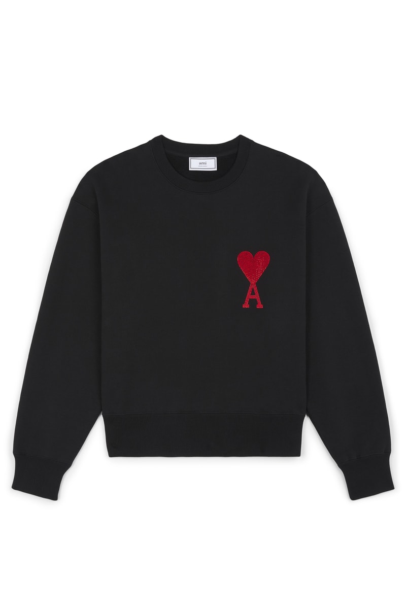 Ami de Coeur Shanghai Collection Release Red Swarovski Crystals hoodies shirts tee T-Shirts Sweatshirts black 