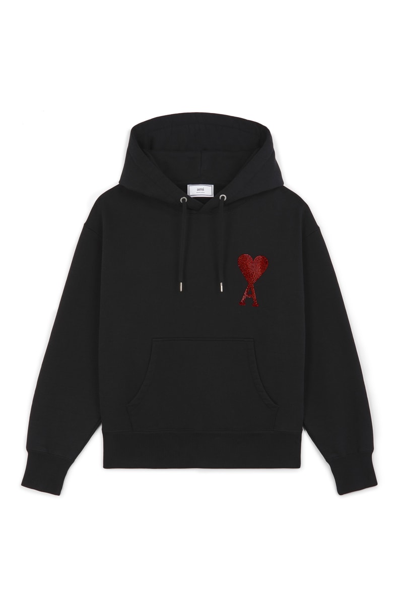 Ami de Coeur Shanghai Collection Release Red Swarovski Crystals hoodies shirts tee T-Shirts Sweatshirts black 