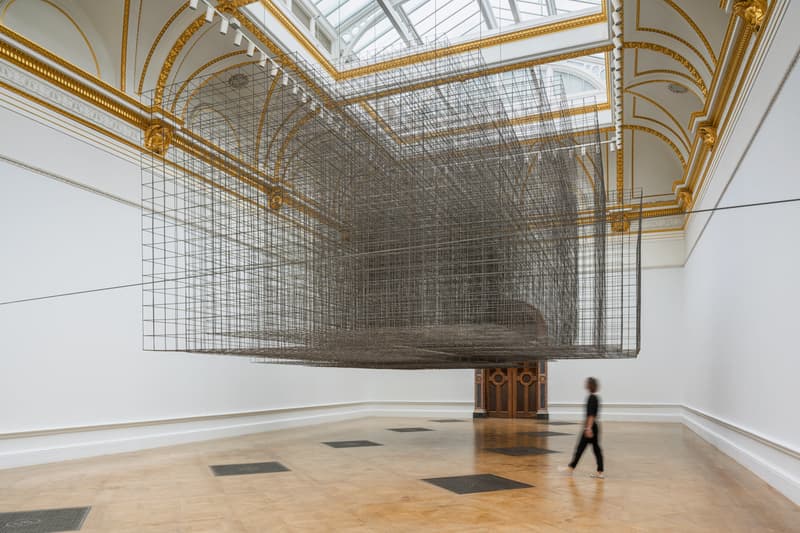 antony gormley royal academy of arts london exhibition sculptures artworks 