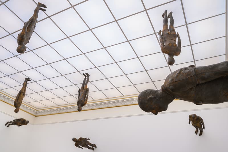 antony gormley royal academy of arts london exhibition sculptures artworks 