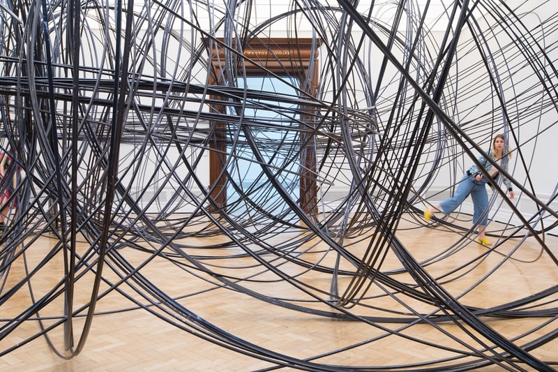 antony gormley royal academy of arts london exhibition sculptures artworks 