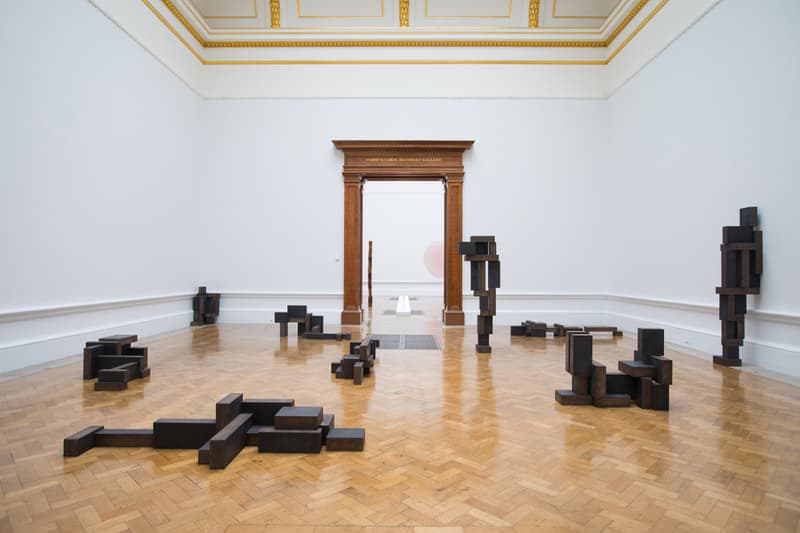 antony gormley royal academy of arts london exhibition sculptures artworks 