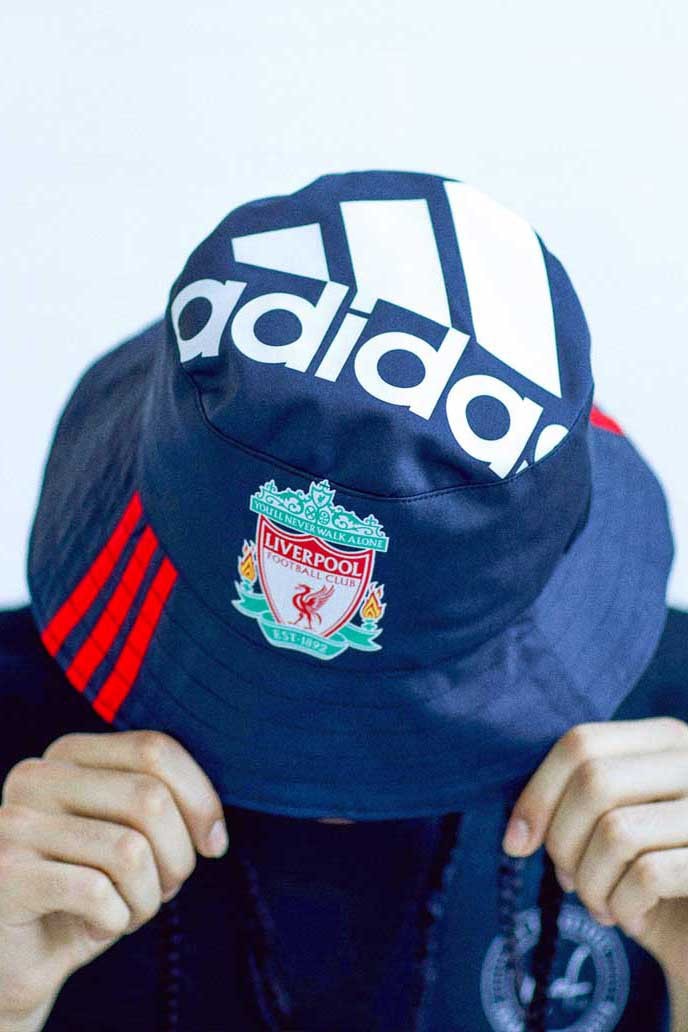 Art of Football Bucket Hat Collection sustainability football soccer jersey kits juventus arsenal manchester united liverpool repurpose 