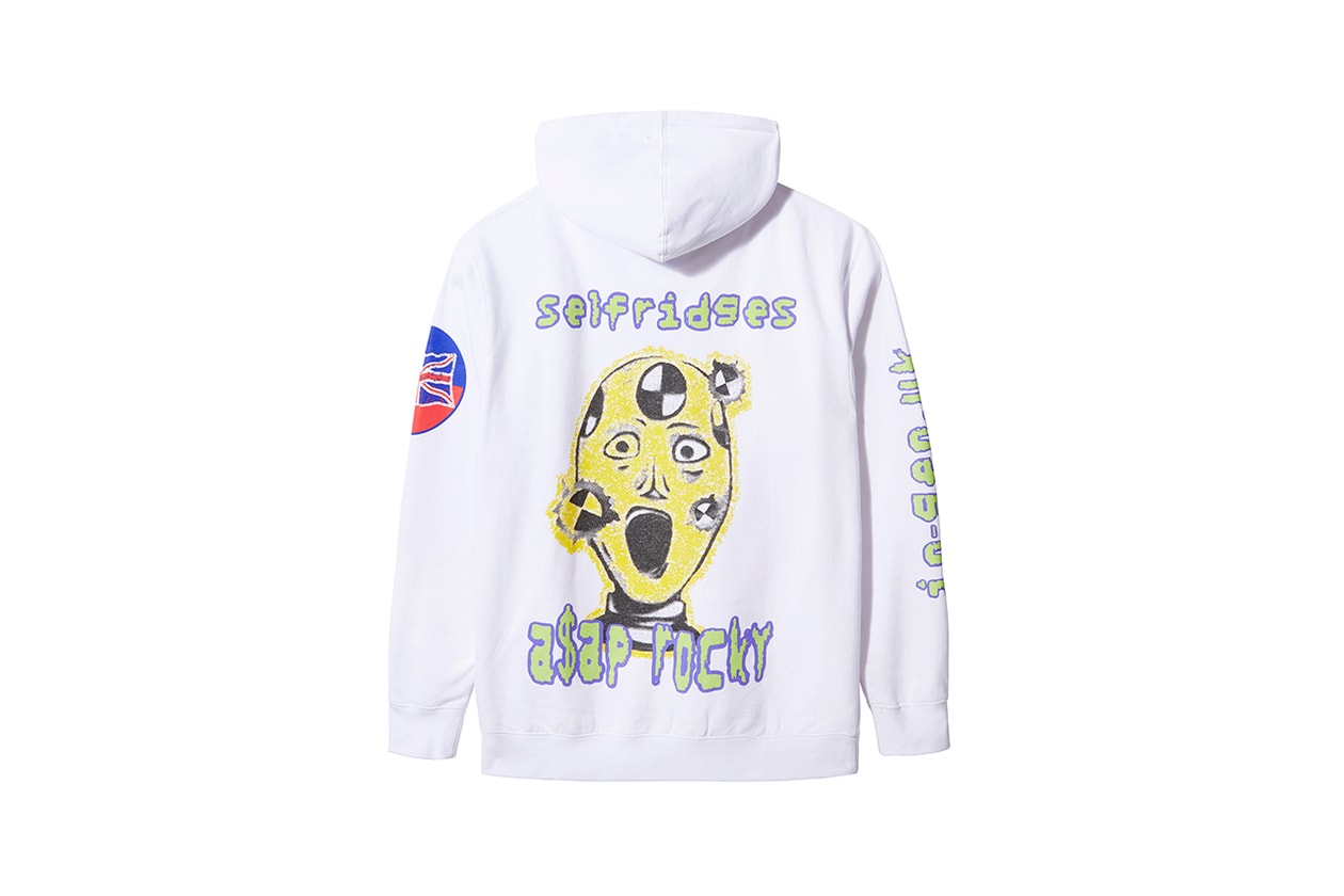 asap rocky a$ap awge bodega london selfridges babushka boi crash testing dummy merch exclusive buy cop purchase sign up opening dates information news prison sweden