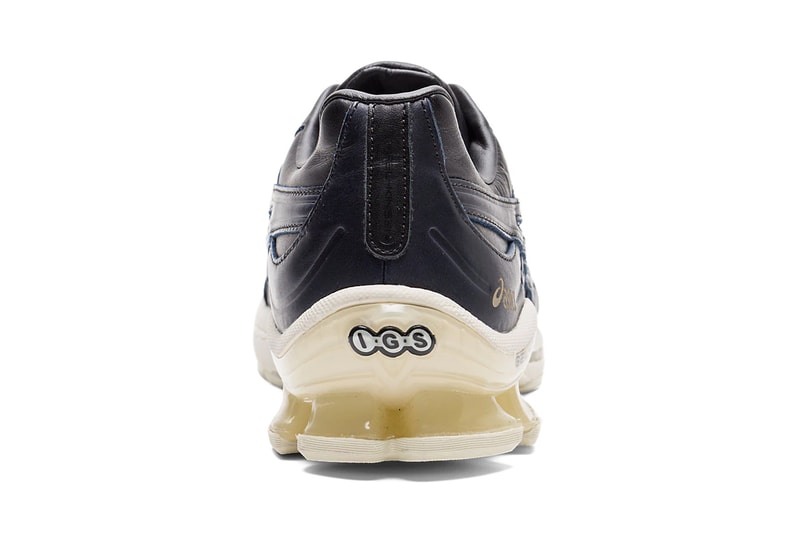 asics japan collection gel kinsei kayano 25 metarun leather navy white black