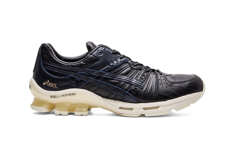 asics japan collection gel kinsei kayano 25 metarun leather navy white black