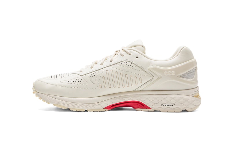 asics japan collection gel kinsei kayano 25 metarun leather navy white black