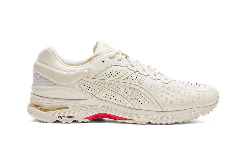 asics japan collection gel kinsei kayano 25 metarun leather navy white black