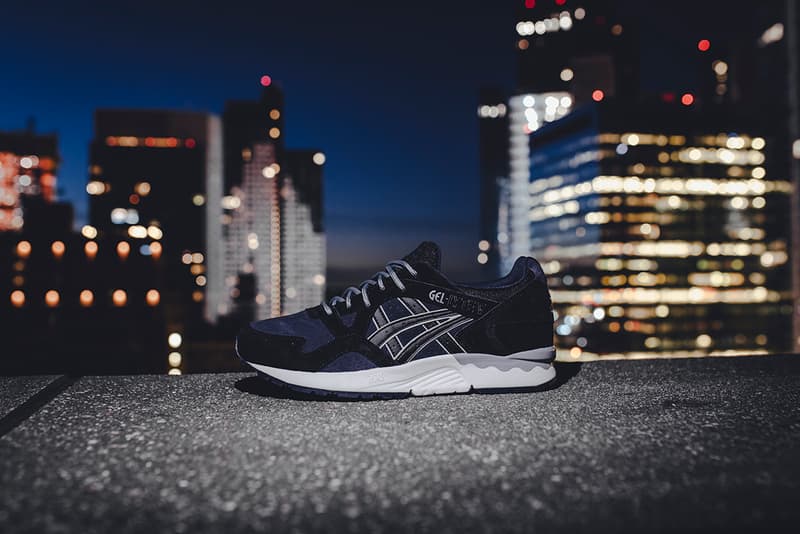 ASICS "Midnight Blue" Pack GEL-NIMBUS 21 GEL-KAYANO 5 GEL-LYTE 5 V Black Navy Colorways Sneaker Release Information Contrasting Suede Leather Silver FLYTEOAM Propel technology