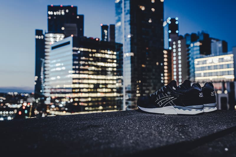 ASICS "Midnight Blue" Pack GEL-NIMBUS 21 GEL-KAYANO 5 GEL-LYTE 5 V Black Navy Colorways Sneaker Release Information Contrasting Suede Leather Silver FLYTEOAM Propel technology