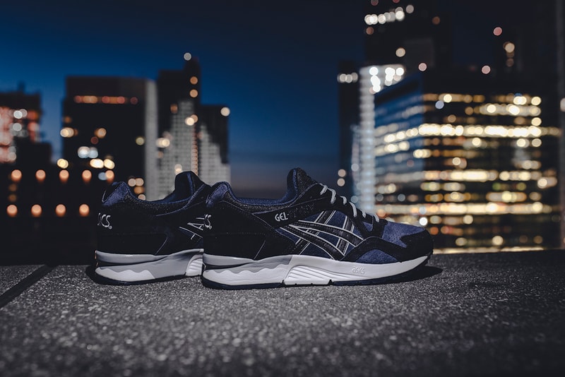 ASICS "Midnight Blue" Pack GEL-NIMBUS 21 GEL-KAYANO 5 GEL-LYTE 5 V Black Navy Colorways Sneaker Release Information Contrasting Suede Leather Silver FLYTEOAM Propel technology