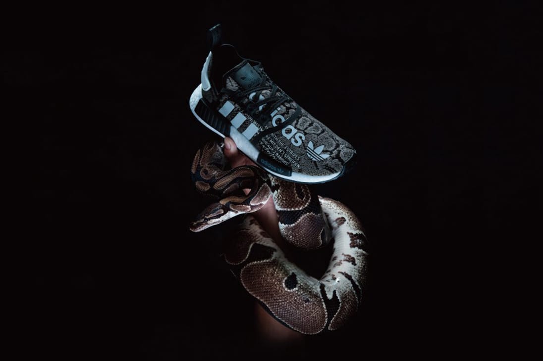 adidas nmd snake print