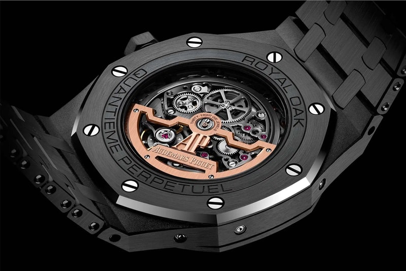 Audemars Piguet 2019 Royal Oak Perpetual Calendar Openworked Black Ceramic Release info Date Buy 