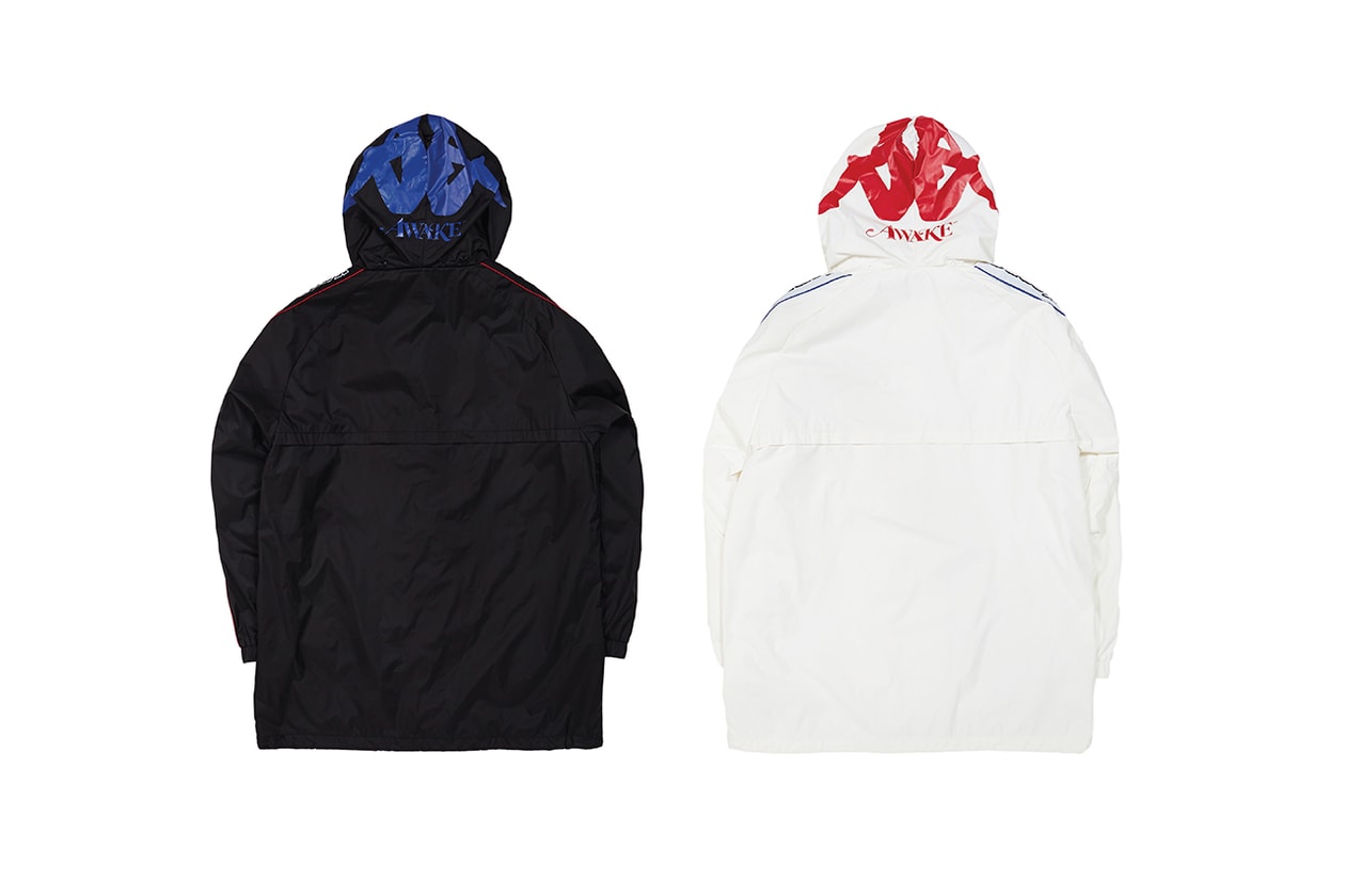 アウェイク ニューヨーク カッパ Awake NY x Kappa Fall/Winter 2019 Capsule Collection Dover Street Market Ginza Pre-Release Global Announcement Sportswear Retro '90s 1990 tracksuit bucket hat soccer stadium jacket football jersey Procell