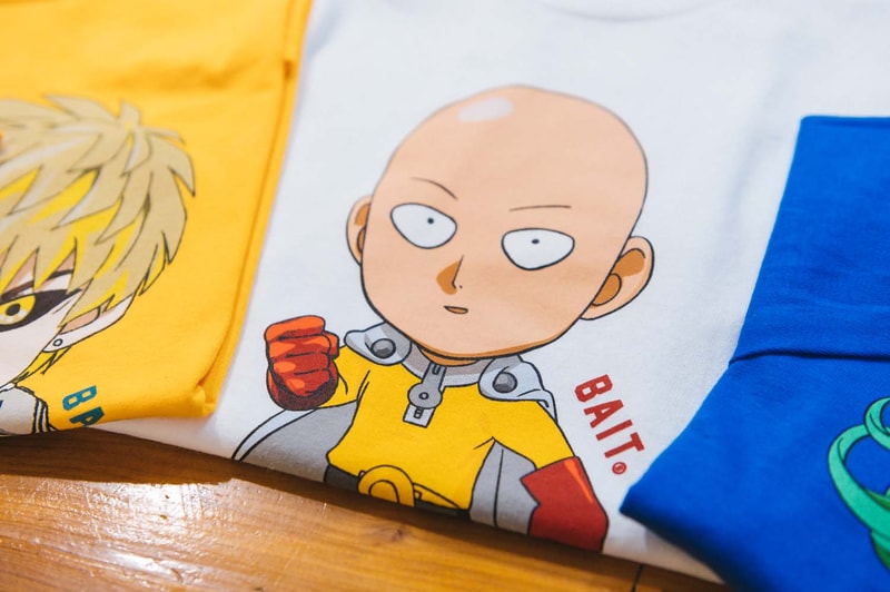 BAIT x 'One-Punch Man' Saitama Capsule Collection