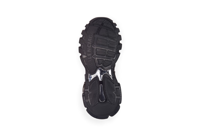 balenciaga track.2 trainers sneakers black blue colorway release fall winter 2019 176 panels nylon mesh non leather upper 