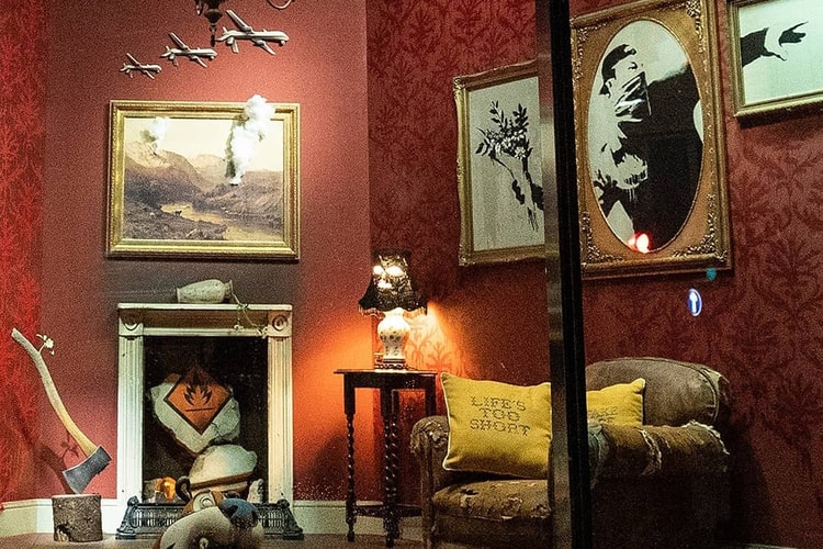 Banksy Opens Up The GrossDomesticProduct™ Homeware Store in London