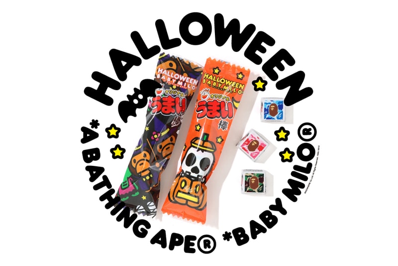 BAPE Halloween 2019 Collection a bathing ape pumpkins bats baby milo pumpkin jack o lantern orange black white