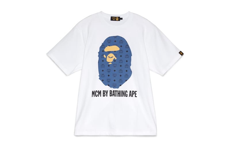 東大MCM × BAPE® CAMO APE HEAD TEE Black Tシャツ/カットソー(半袖/袖なし)