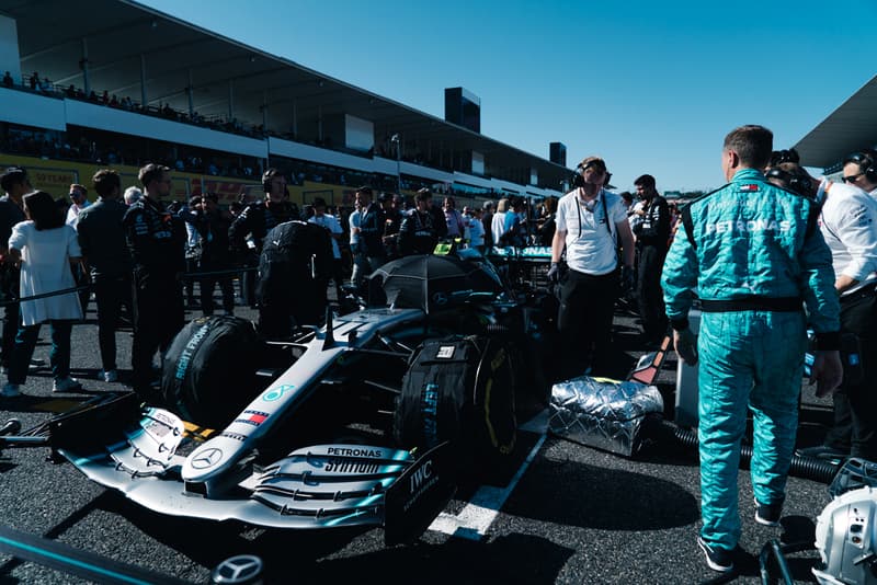 BAPE Formula 1 Japanese Grand Prix Podium News  F1 racing Valtteri Bottas Sebastian Vettel Lewis Hamilton Ferrari Mercedes Suzuka