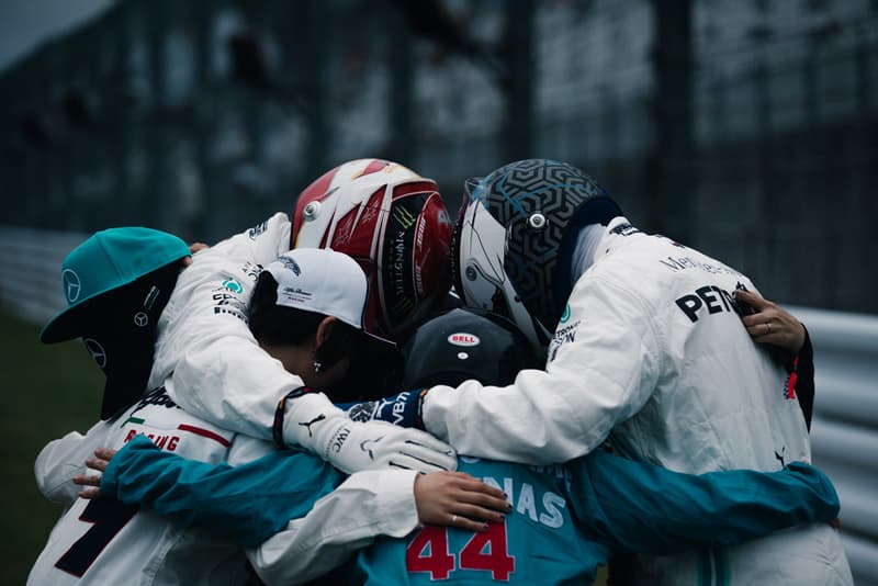 BAPE Formula 1 Japanese Grand Prix Podium News  F1 racing Valtteri Bottas Sebastian Vettel Lewis Hamilton Ferrari Mercedes Suzuka