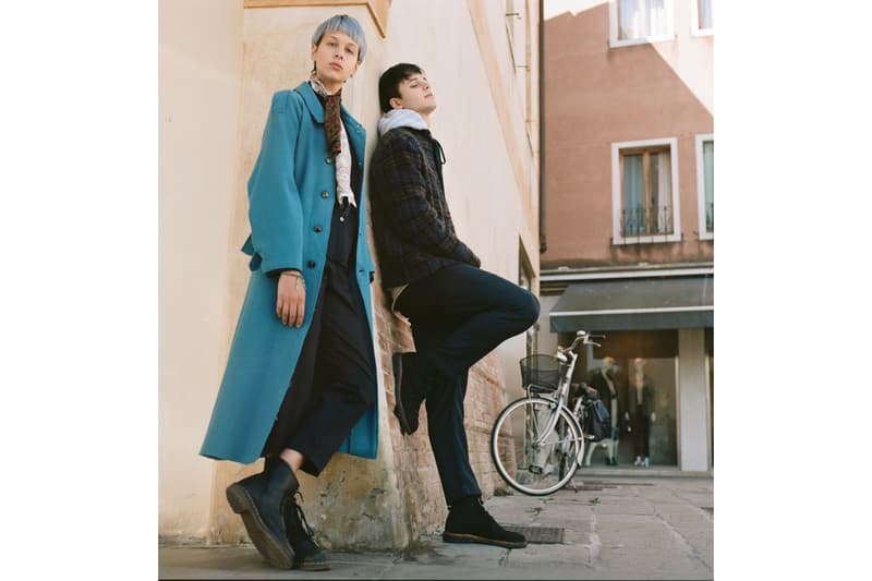 Barena "Archive 1993" Collection Jackets Pants Shirts Red Stripes Blue Gray Black White Mirano Venice Coats Trousers Camouflage