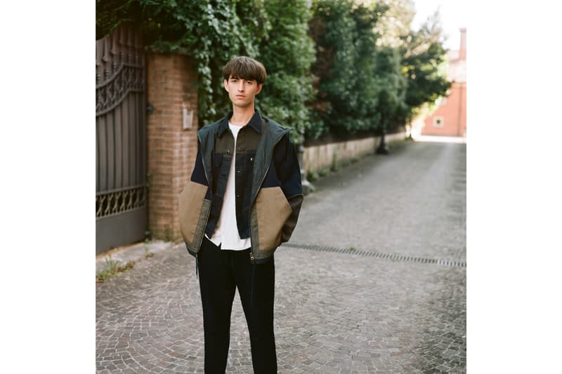 Barena "Archive 1993" Collection Jackets Pants Shirts Red Stripes Blue Gray Black White Mirano Venice Coats Trousers Camouflage
