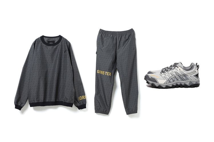 BEAMS Taps ASICS for Monochrome GORE-TEX Capsule, GEL-Fuji Sneakers