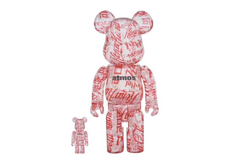 Medicom Toy atmos Coca Cola BE@RBRICK Info Drop Release Figure Design Soda Beverage Logo Japan 