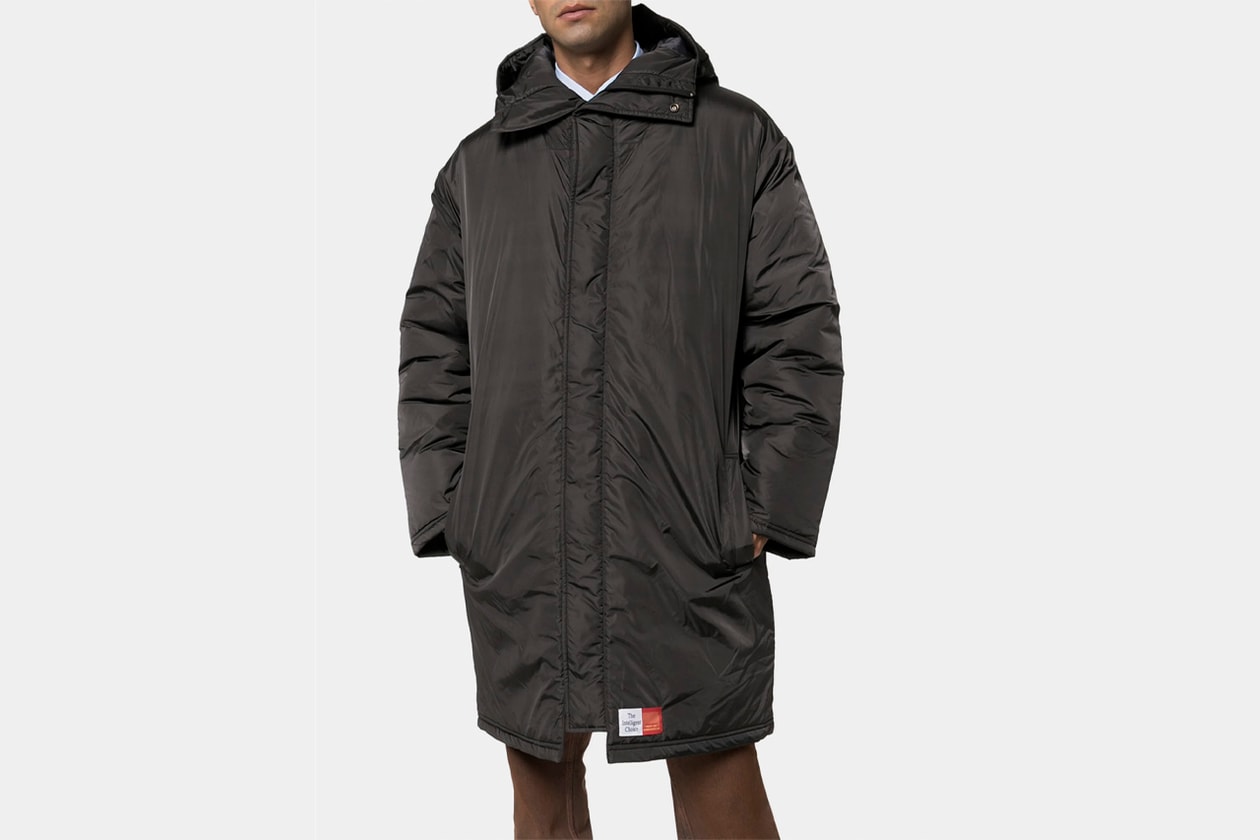 Ten Best Winter Coats Fall/Winter 2019 FW19 Round-Up Nike ACG Anorak The North Face Retro Denali Fleece A.P.C. New England Mac LC23 Burberry Check Vintage Our Legacy Walrus Puffa Jacket Stone Island Logo-Appliqued Quilted Hooded Down Acne Studios Double-Breasted Herringbone CoatMartine Rose Wenger Padded Nylon ParkaRaf Simons Mid-Length Patch 