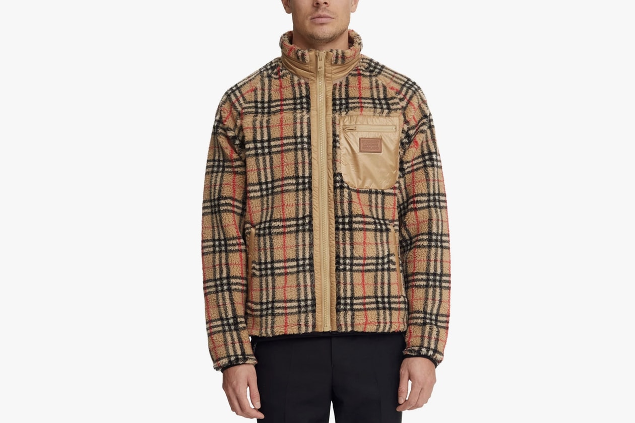 Ten Best Winter Coats Fall/Winter 2019 FW19 Round-Up Nike ACG Anorak The North Face Retro Denali Fleece A.P.C. New England Mac LC23 Burberry Check Vintage Our Legacy Walrus Puffa Jacket Stone Island Logo-Appliqued Quilted Hooded Down Acne Studios Double-Breasted Herringbone CoatMartine Rose Wenger Padded Nylon ParkaRaf Simons Mid-Length Patch 